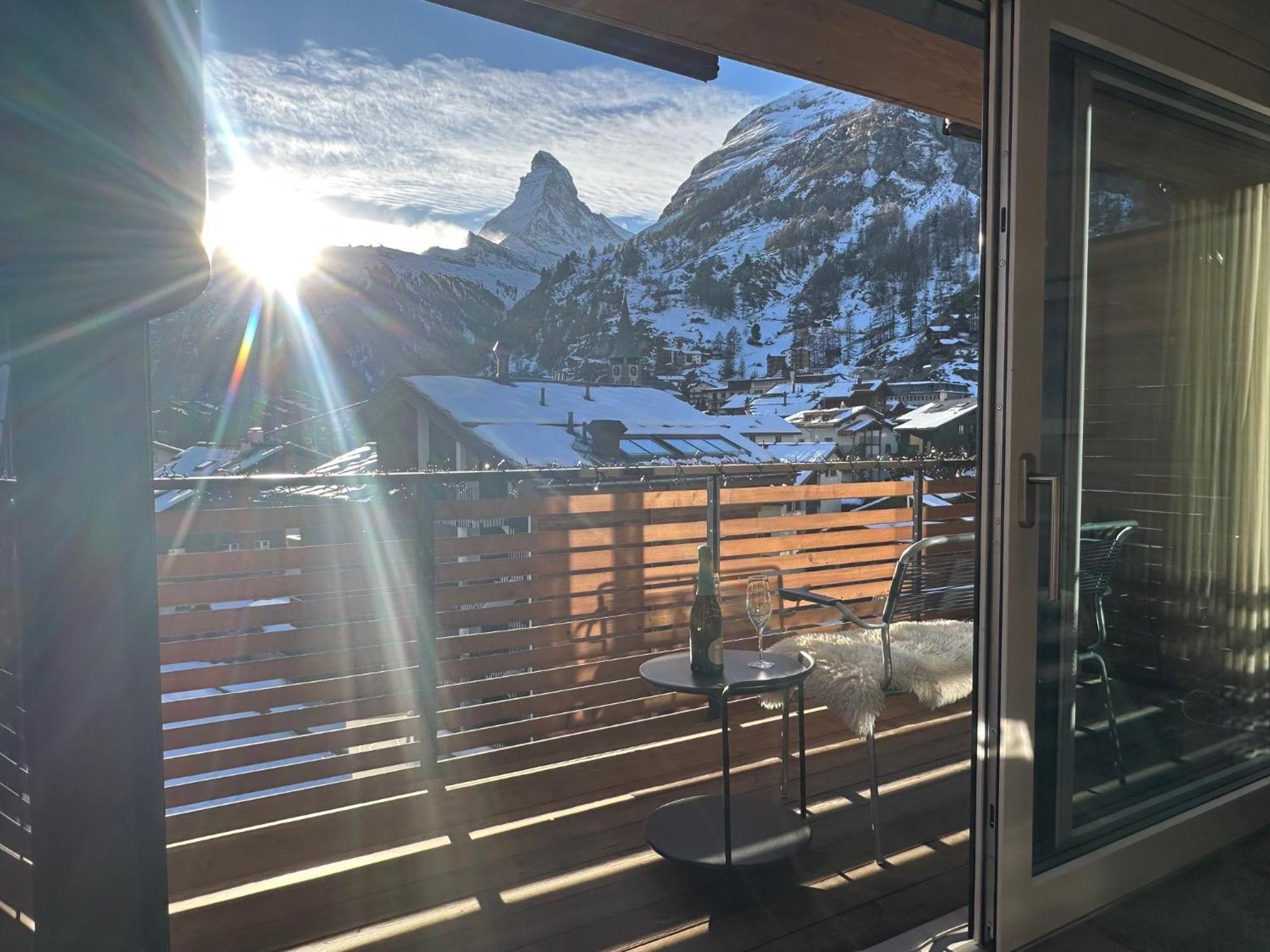Ascot Penthouse 160 M2 Matterhorn View Apartment Цермат Екстериор снимка